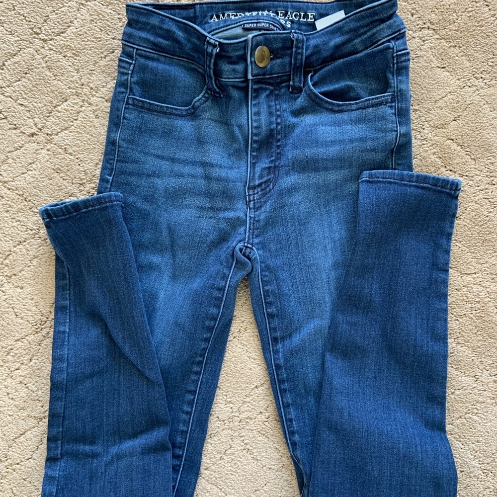 Dark Wash Hi-Rise jeggings